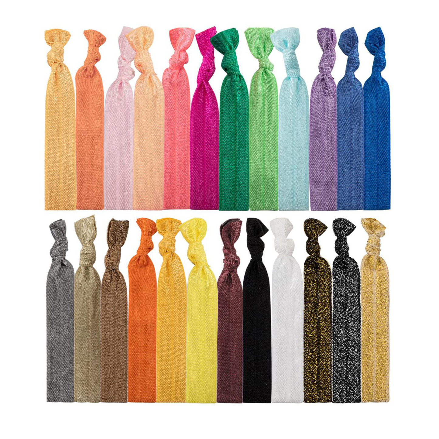 Elastic Knotted Hair Ties