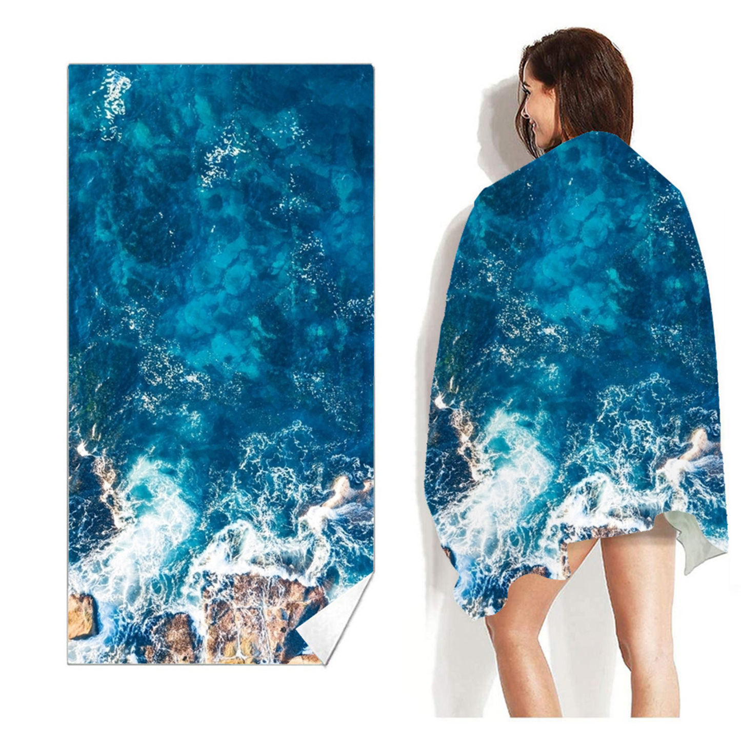 Microfiber Lightweight Beach Towel 