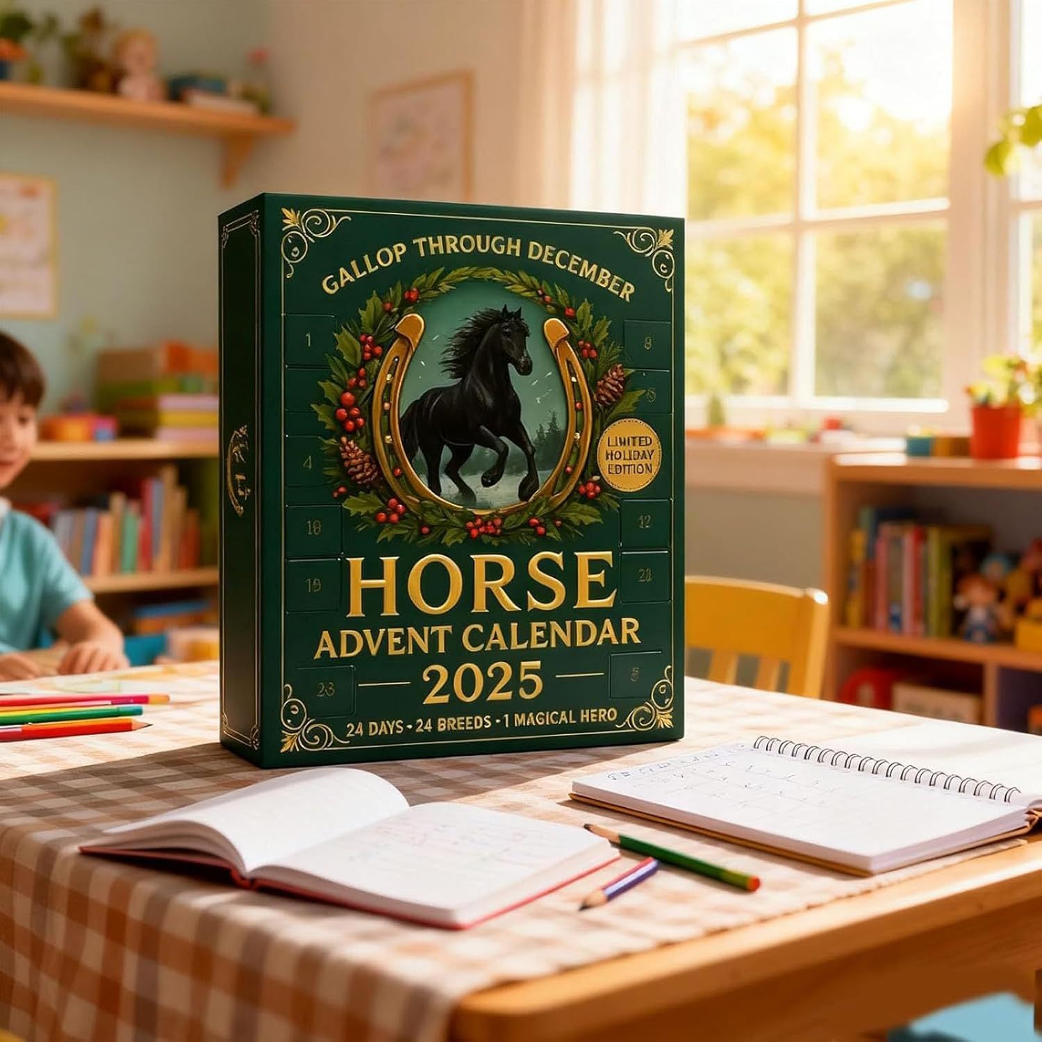 Gallop Through December – Horse Advent Calendar 2025 