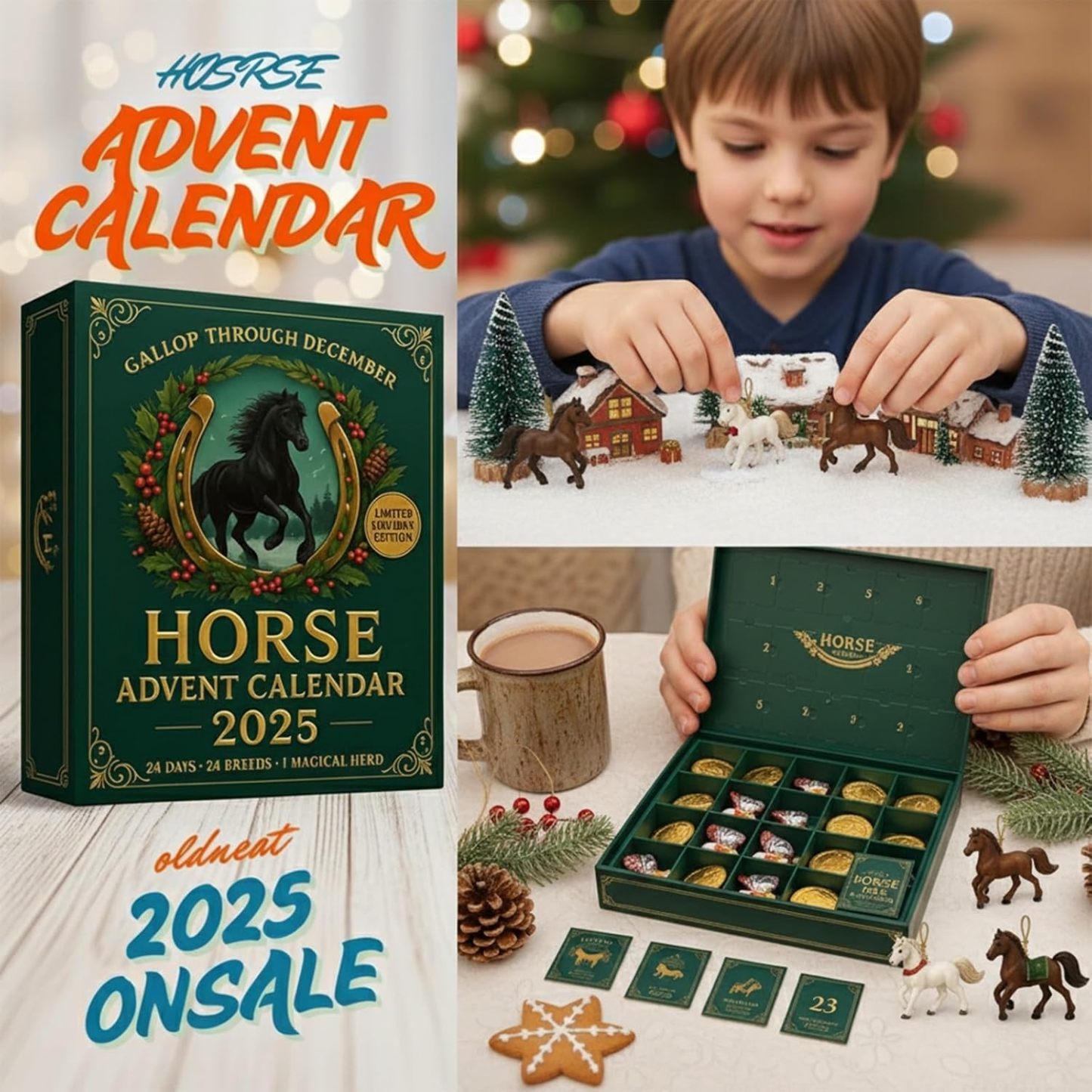 Gallop Through December – Horse Advent Calendar 2025 