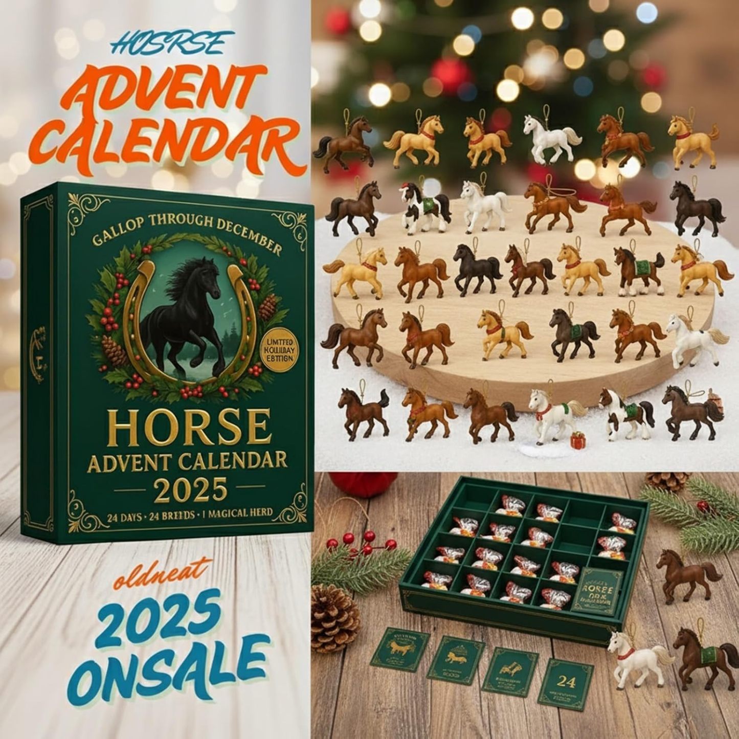 Gallop Through December – Horse Advent Calendar 2025 