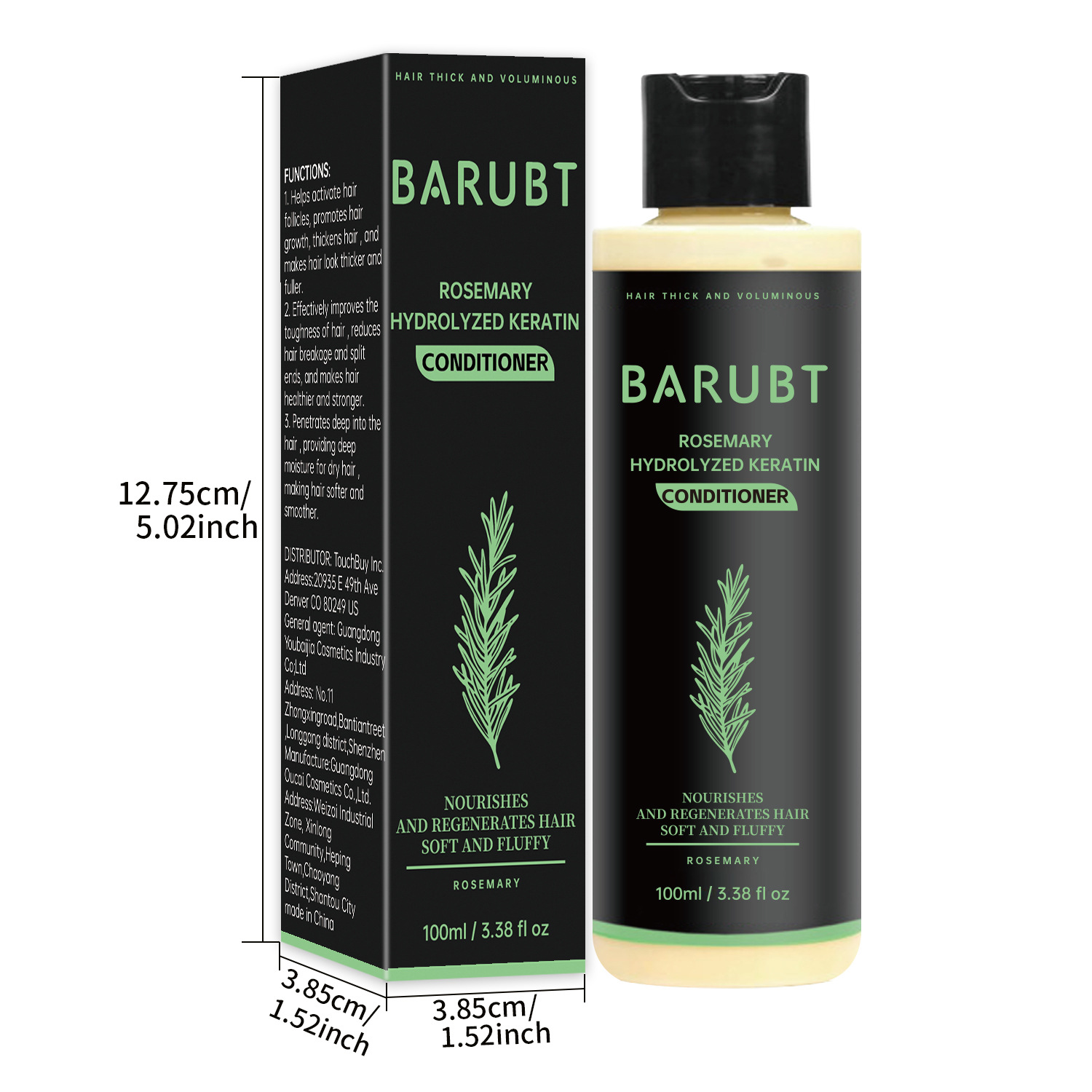 Organic Rosemary Hair Growth Shampoo 