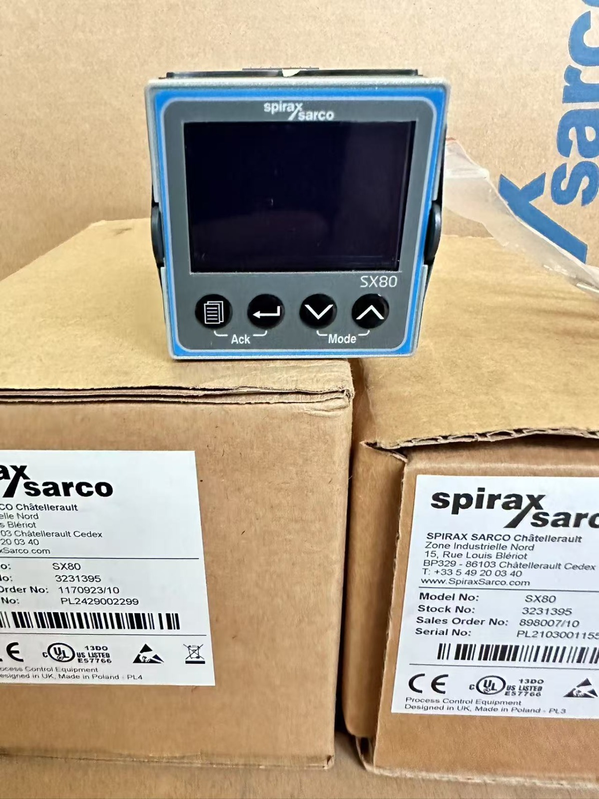 Spirax Sarco SX80 Process controller | High-Quality Mechanical Steam Trap for Industrial Applications