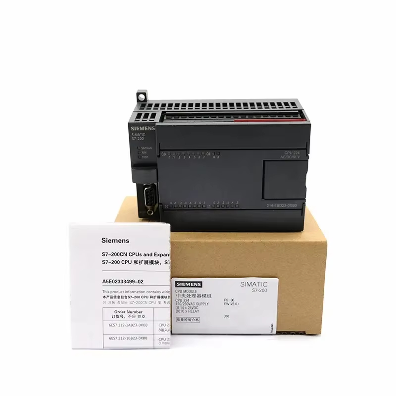 Siemens Simatic S7-200 Cpu 224 PLC Controller Module Original & New with IO-Link Network