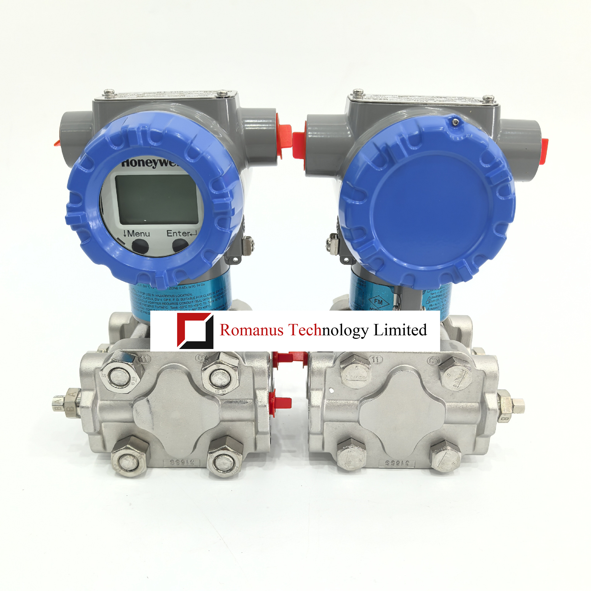 Honeywell STD720 Differential Pressure Transmitter Model High Precision Model STD720-E1AS4AS-1-D-AHS-11S-A-20A6-F1-0000