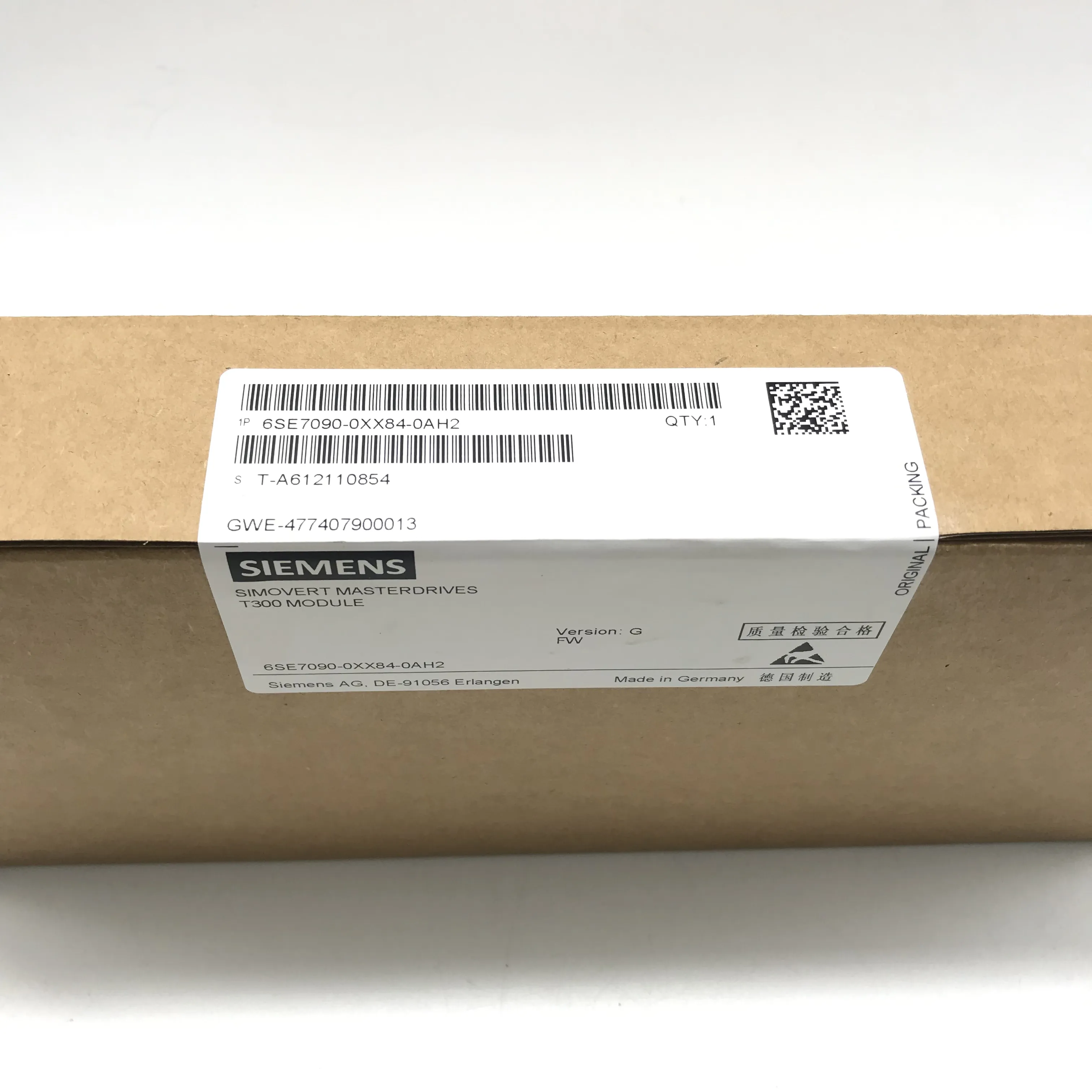 SIEMENS 6SE7090-0XX84-0AH2 SIMOVERT MASTERDRIVES T300