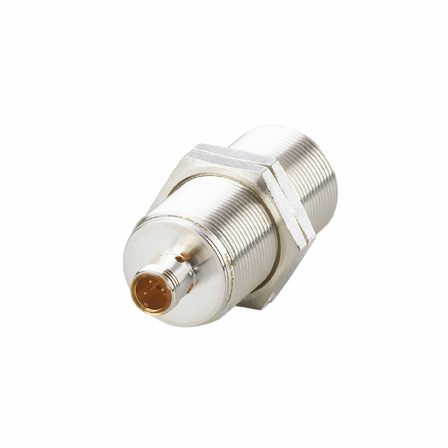 IFM II5853 Inductive Proximity Sensor | 4mm Sensing Range | IP67 Protection | DIN ISO 10816 Certified for Industrial Automation
