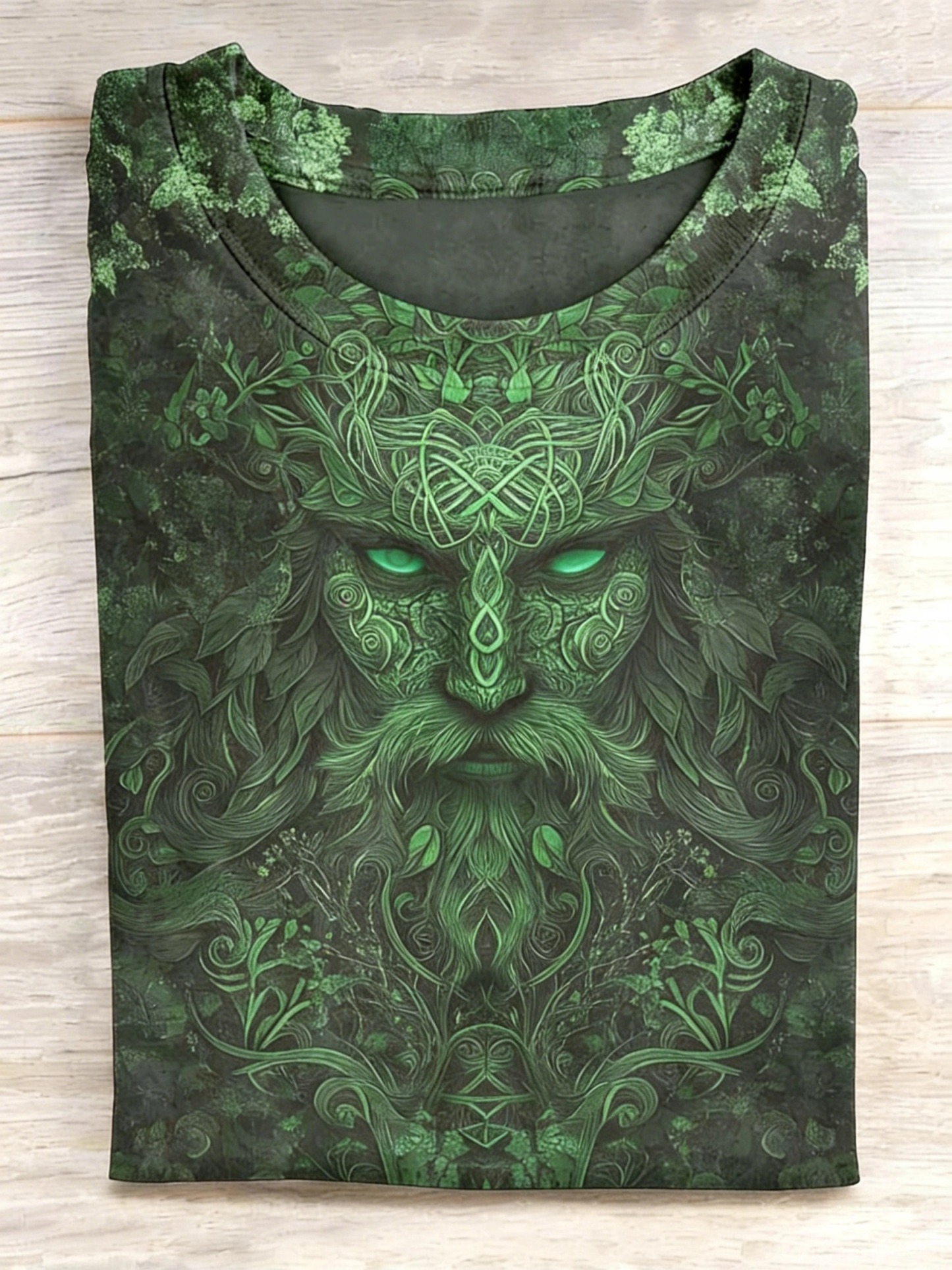 Unisex Mythology Abstract Print Casual T-Shirt