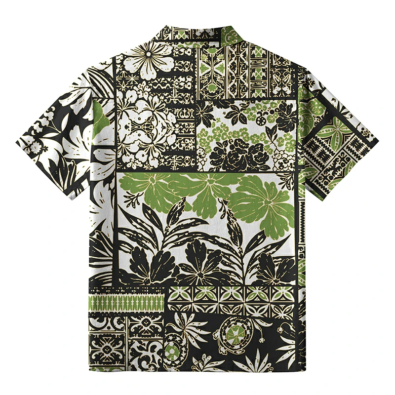 Tokyo-Tiger Tropical Plant Hawaiian Shirt