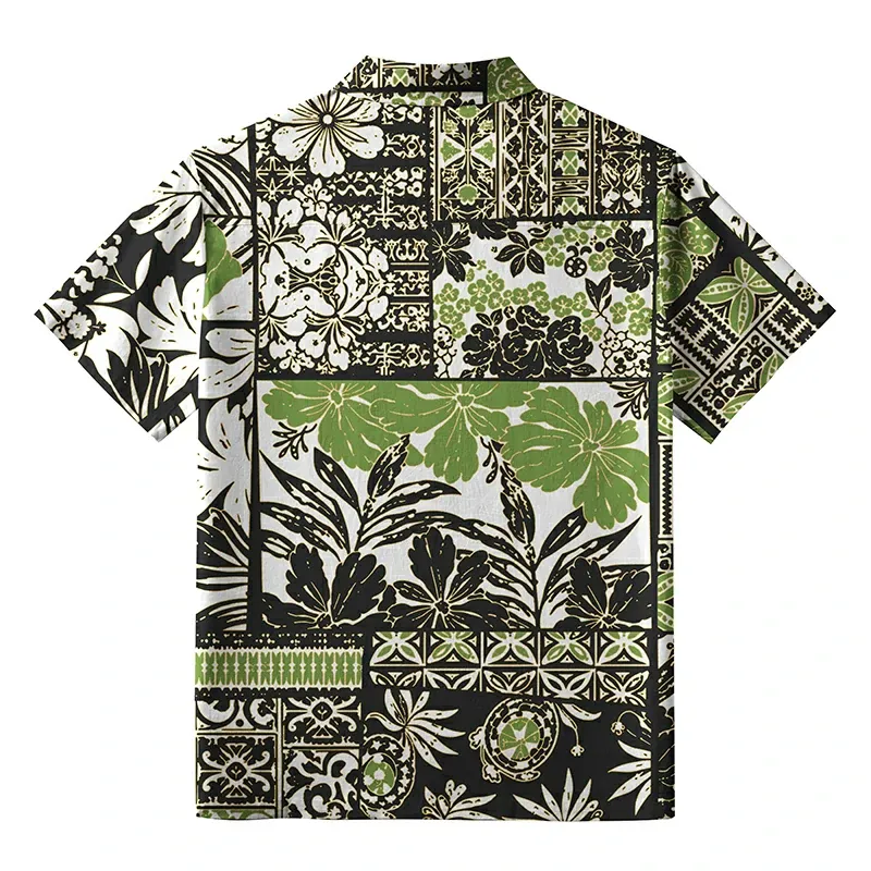 Tokyo-Tiger Tropical Plant Hawaiian Shirt