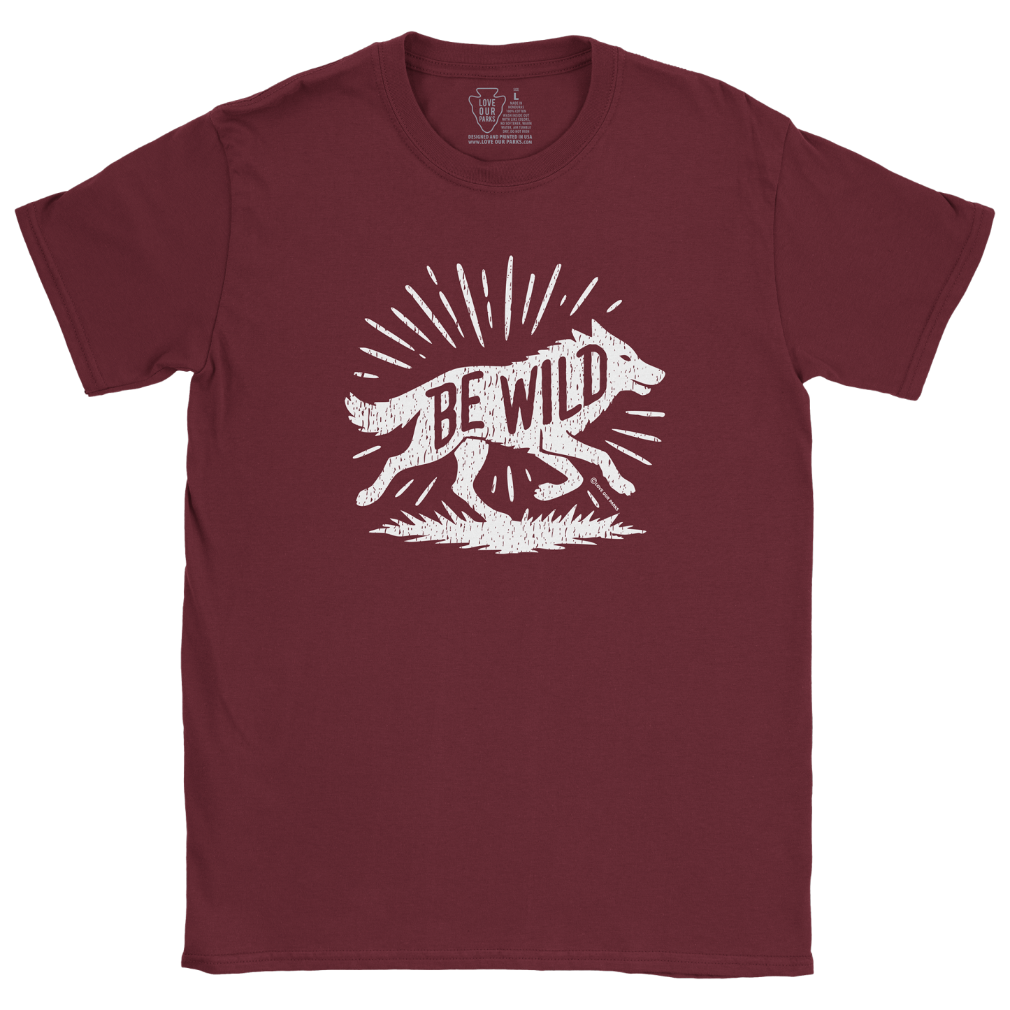Be Wild Wolf Tee