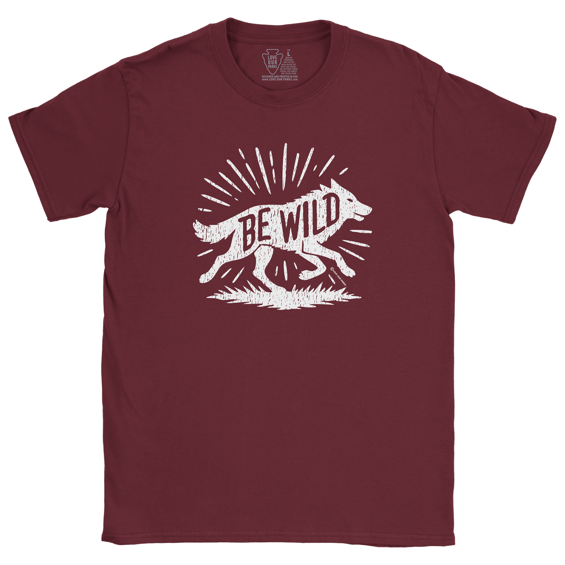 Be Wild Wolf Tee