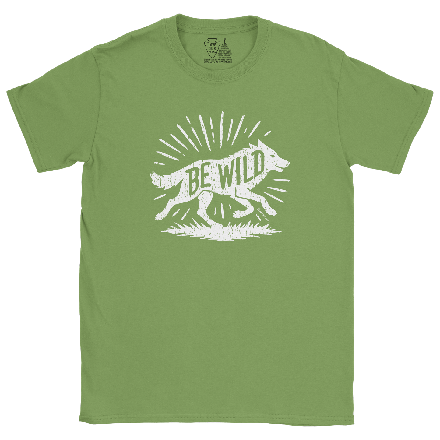 Be Wild Wolf Tee