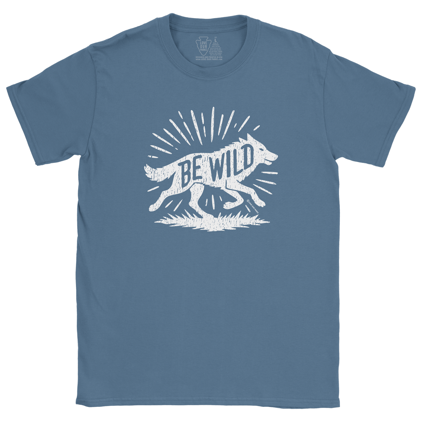 Be Wild Wolf Tee