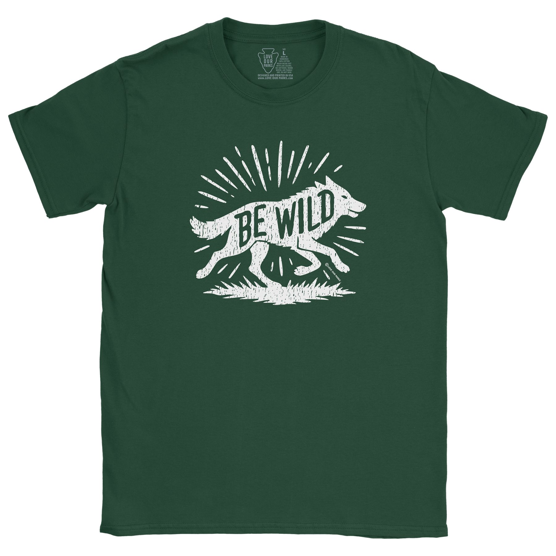 Be Wild Wolf Tee