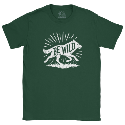 Be Wild Wolf Tee