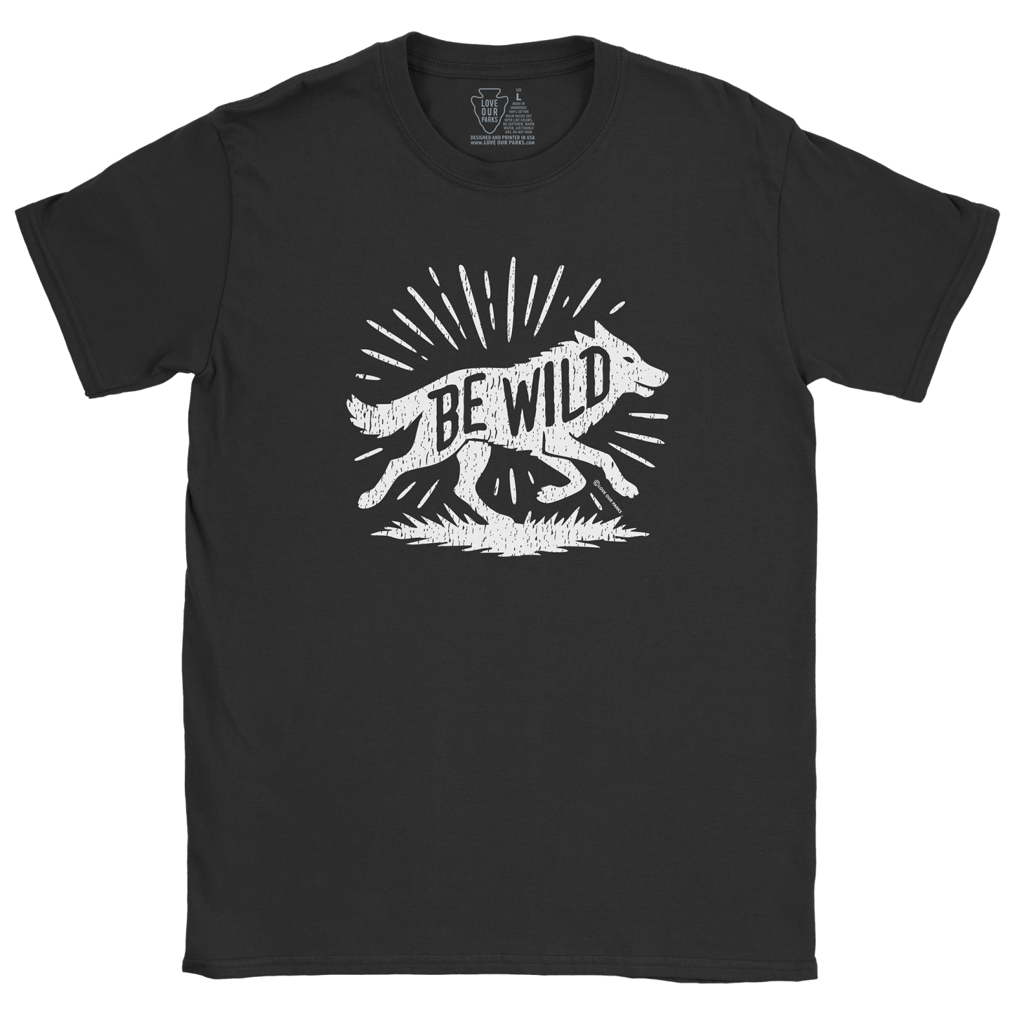 Be Wild Wolf Tee