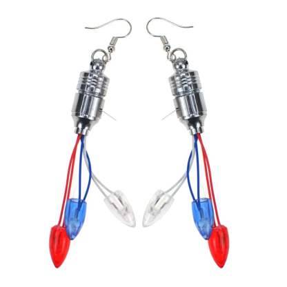 🔥Last Day 49% Off🔥Independence Day Earrings 3LED Pentacle Luminous Jewelry Resin earrings Independence Day jewelry