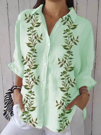 Women's Casual Forest Park Print Shirt