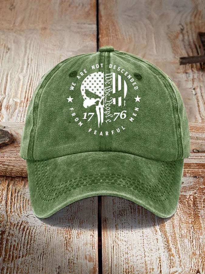 We Are the People Print Sun Hat