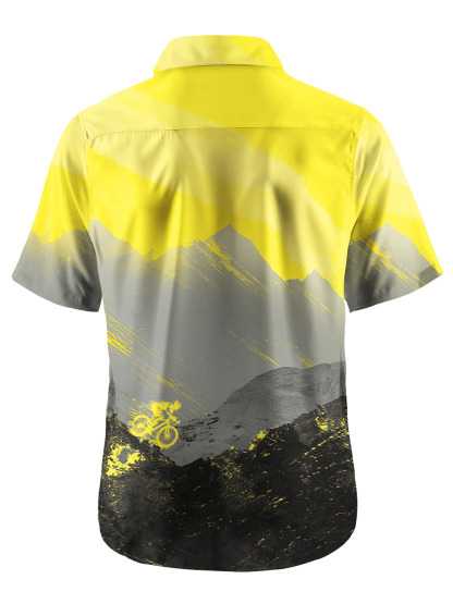 Orionride A Contest Of Speed Zipper Pockets Ultra Lightweight Short Sleeves Gravel Shirt