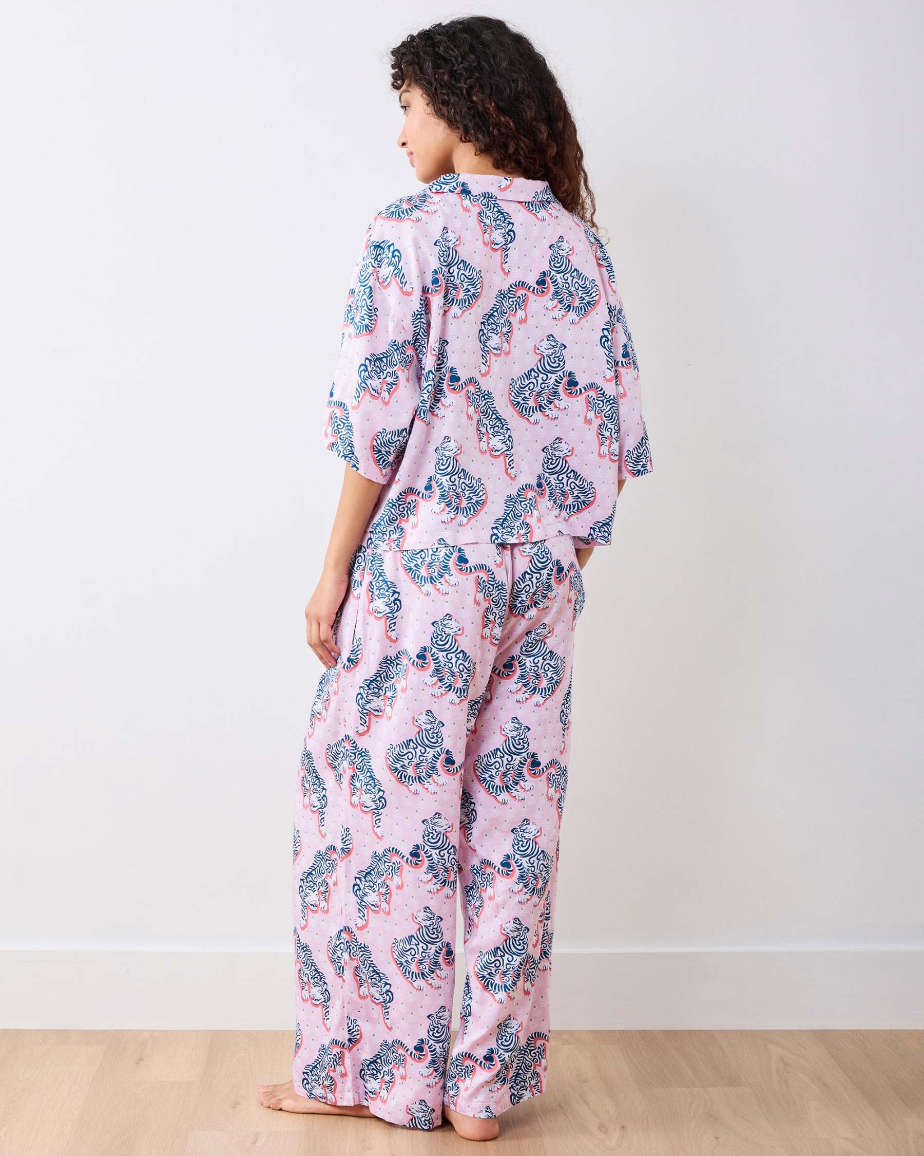 Tiger Queen - Eco Satin Wildest Dreams Set - Blush & Bashful - Printfresh