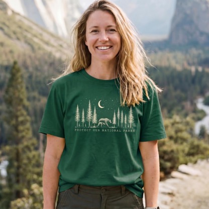 Protect The National Parks Environmental Activism T‑Shirt