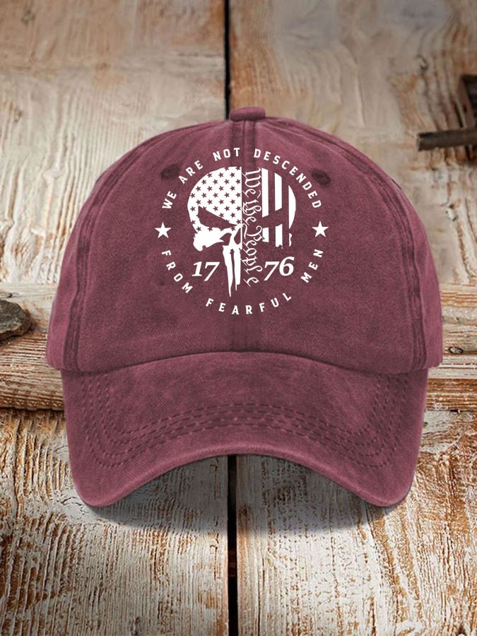 We Are the People Print Sun Hat