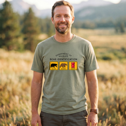 Bear Tee Cotton Classic T-Shirt