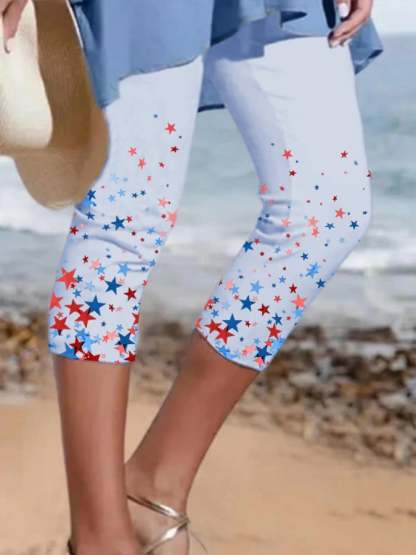 🔥Buy 3 Get 10% Off🔥Women's Vintage Flag Print Leggings