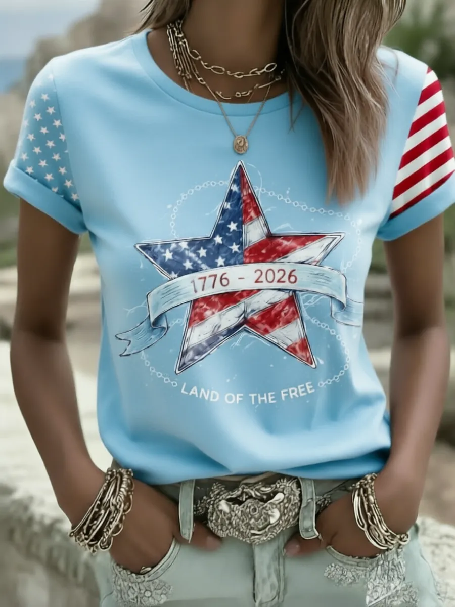 Women's 250th Anniversary Casual T-shirt