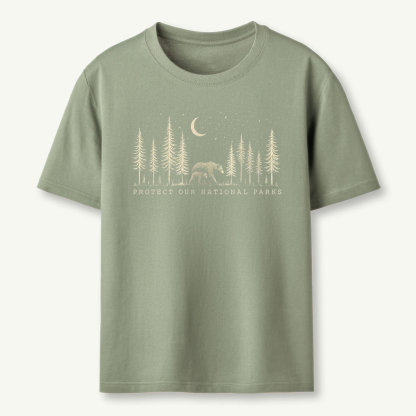 Protect The National Parks Environmental Activism T‑Shirt