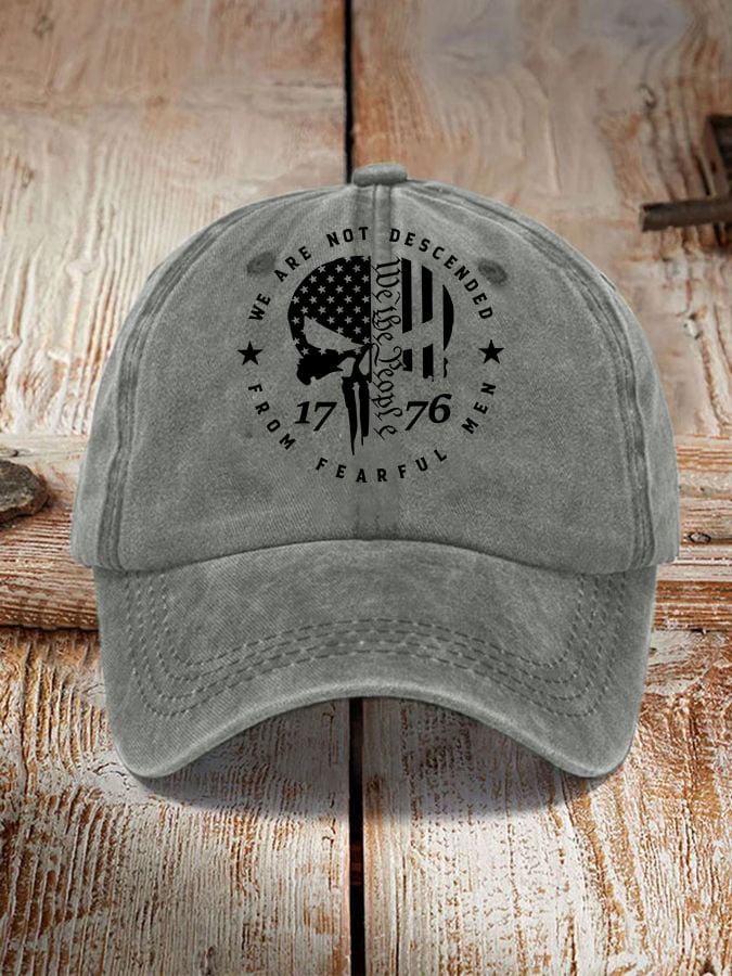 We Are the People Print Sun Hat