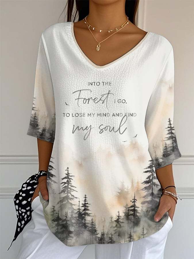 Women's WearWalk into the forest, lose yourself, find your soul graphi