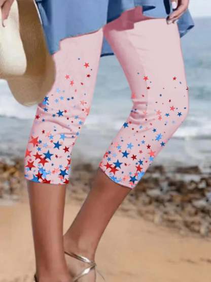 🔥Buy 3 Get 10% Off🔥Women's Vintage Flag Print Leggings