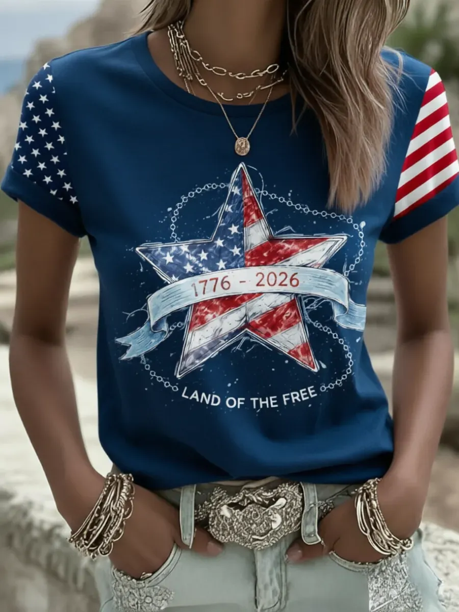 Women's 250th Anniversary Casual T-shirt