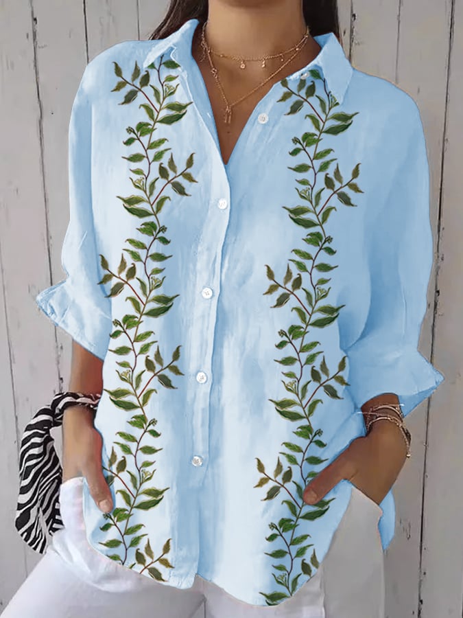 Women's Casual Forest Park Print Shirt