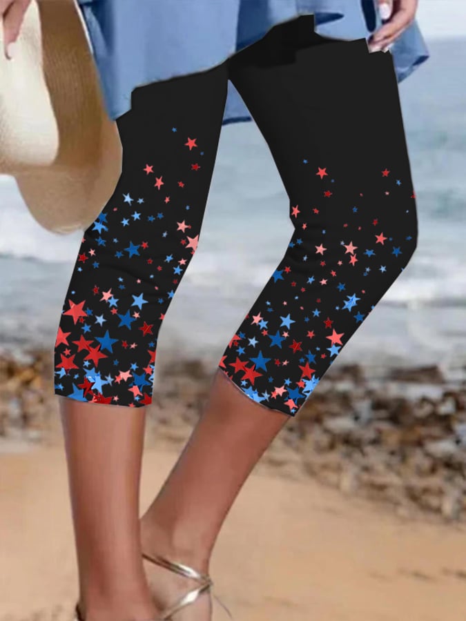 🔥Buy 3 Get 10% Off🔥Women's Vintage Flag Print Leggings