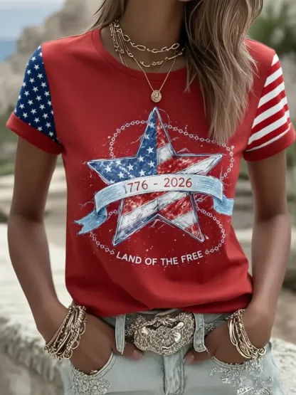 Women's 250th Anniversary Casual T-shirt