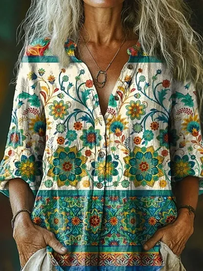 Women's Casual Print Shirt