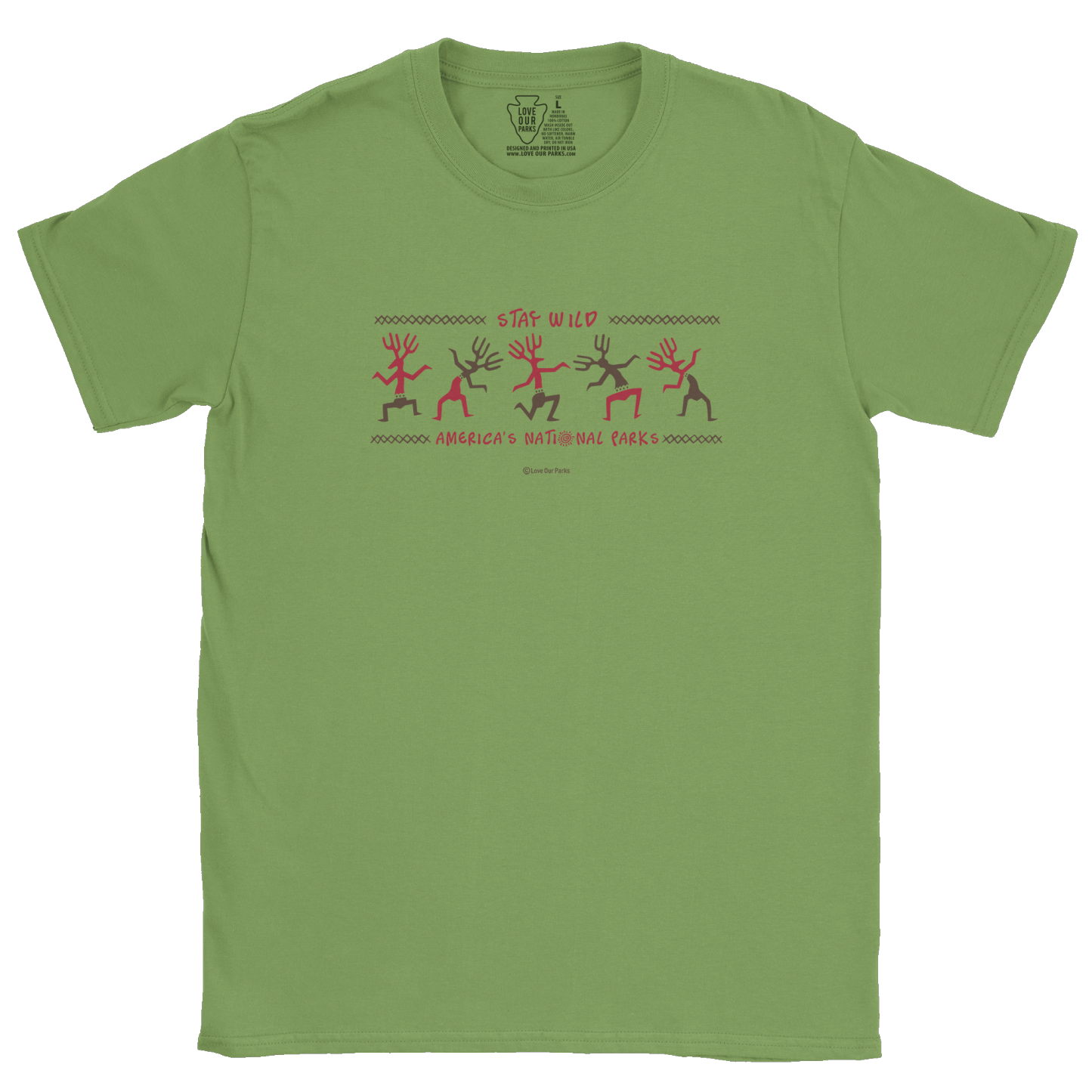 Stay Wild Petroglyphs Tee