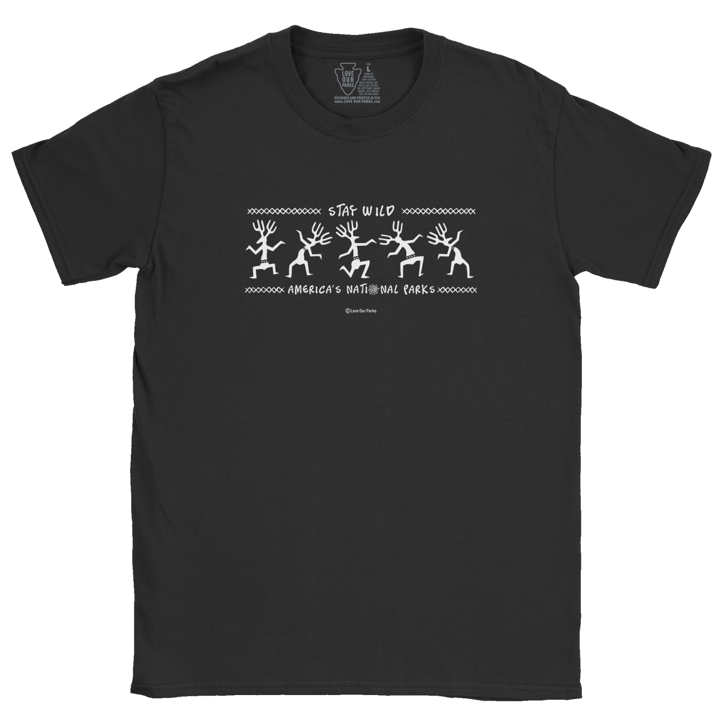 Stay Wild Petroglyphs Tee