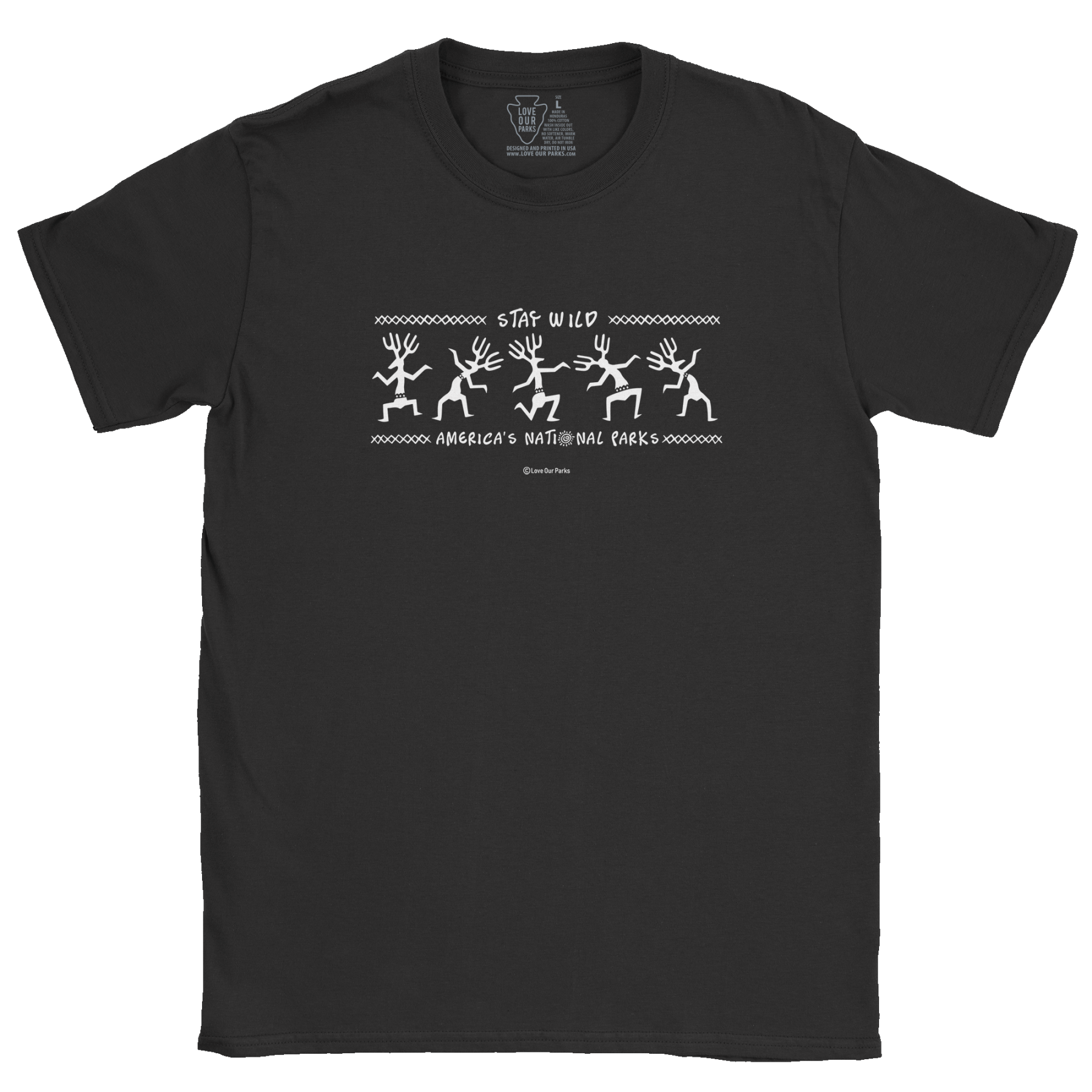 Stay Wild Petroglyphs Tee