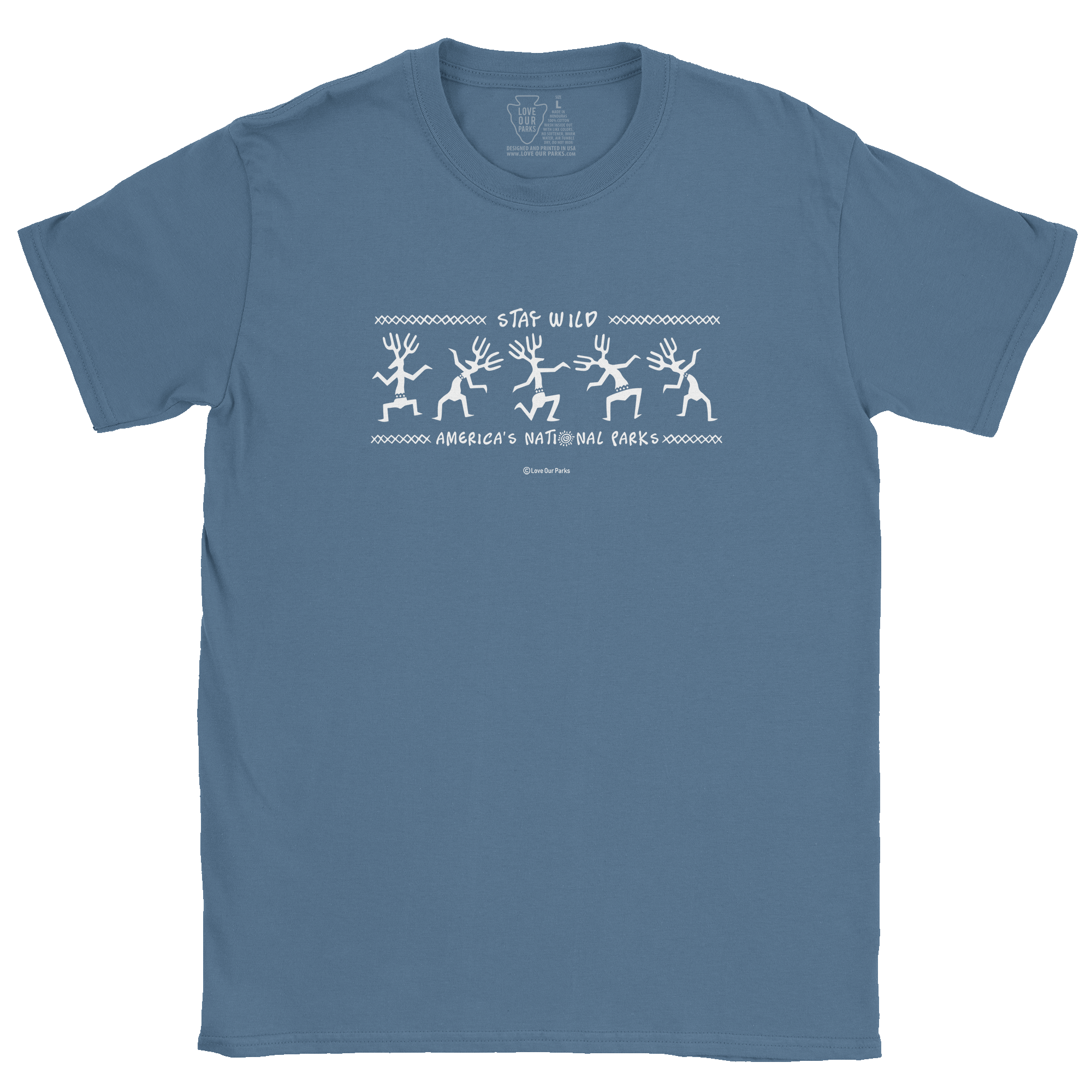Stay Wild Petroglyphs Tee