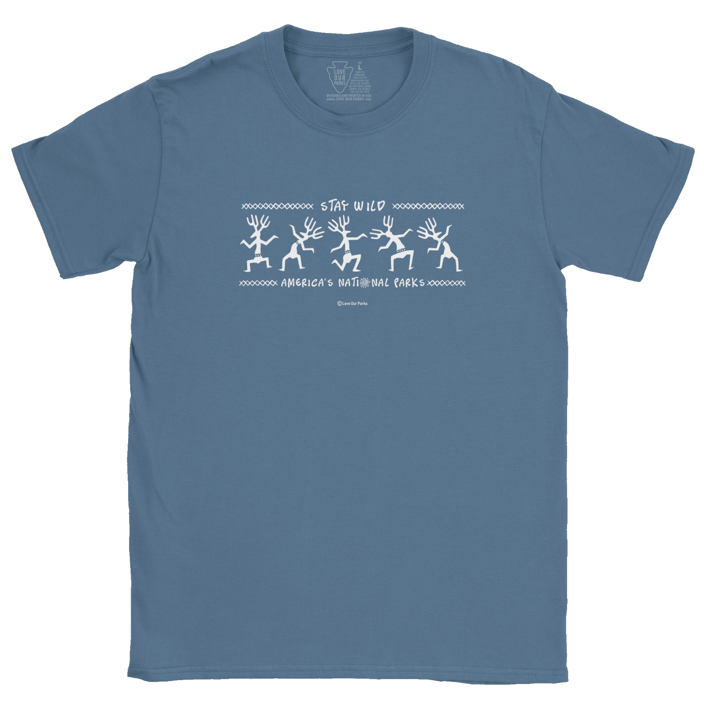 Stay Wild Petroglyphs Tee