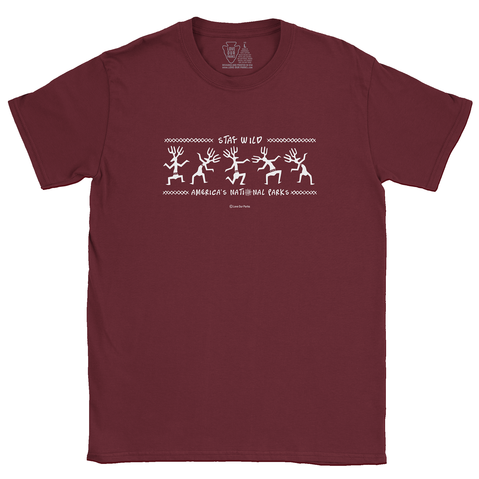 Stay Wild Petroglyphs Tee