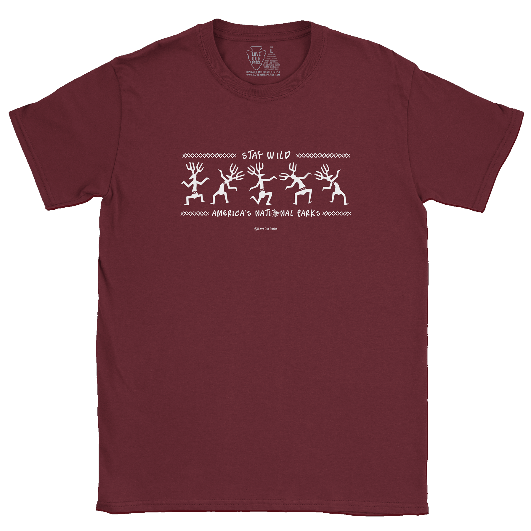 Stay Wild Petroglyphs Tee