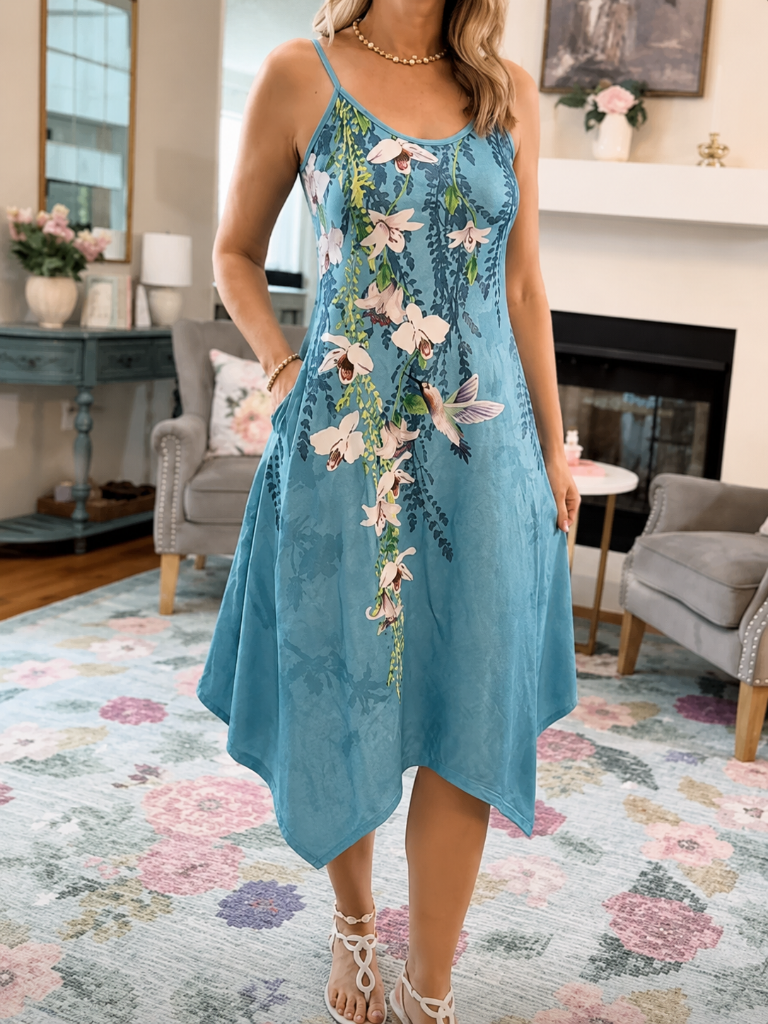Delightful summer dress