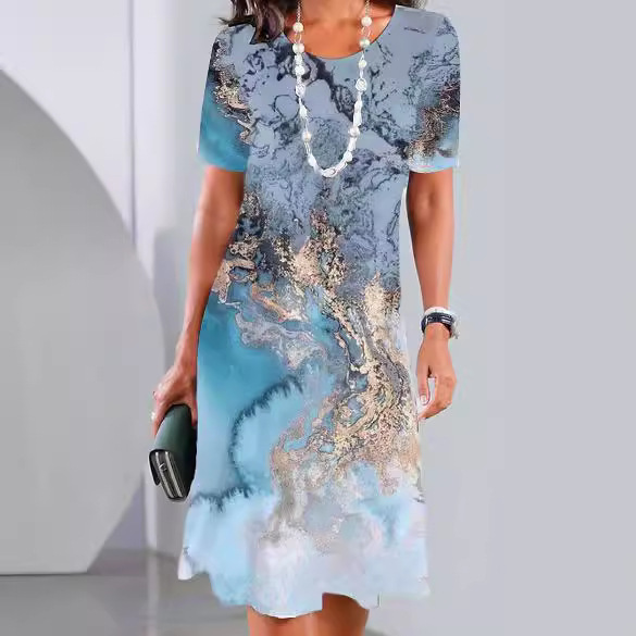 An elegant dress with a certain charm - this is the kind of clothing that an elegant woman must have.