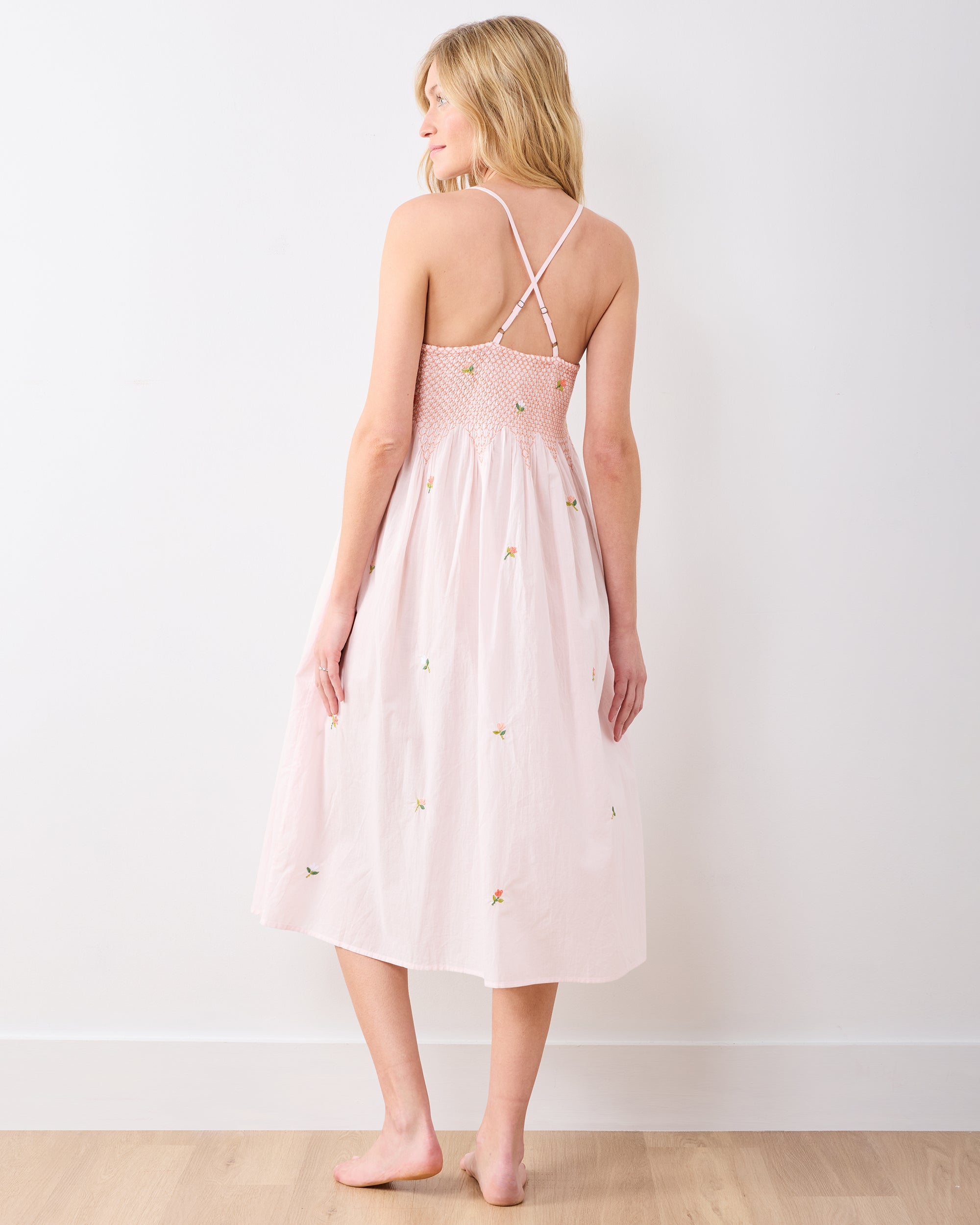 Sweet Bee - Naya Nightie - Pink Petal - Printfresh
